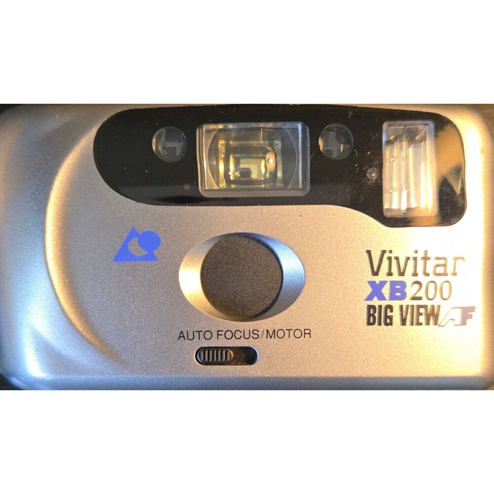 Vivitar XB200 Big View Point and Shoot Film Camera - Untested / Parts or Repair
